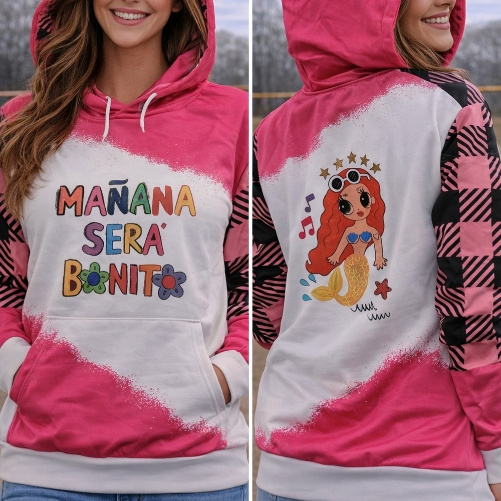Colorful Graphic Women's Hoodie